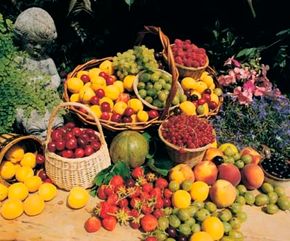 Fruits come in all shapes, sizes and tastes,and best of all are naturally prepackaged.See more pictures of fruit.