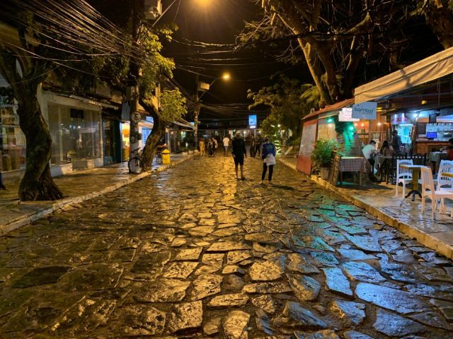 Rua Las Pedras in Buzios near Rio de Janeiro