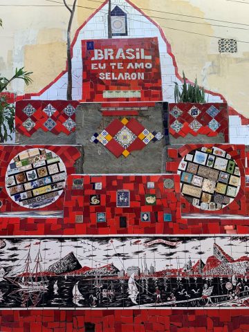 The Selaron Steps in Rio de Janeiro